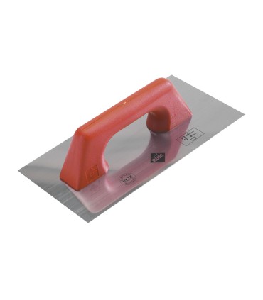 LLANA ACERO MANGO PLASTICO 30X15CM.RUBI