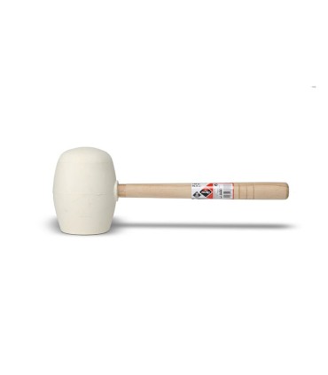 MAZA DE GOMA BLANCA 750 GR. RUBI