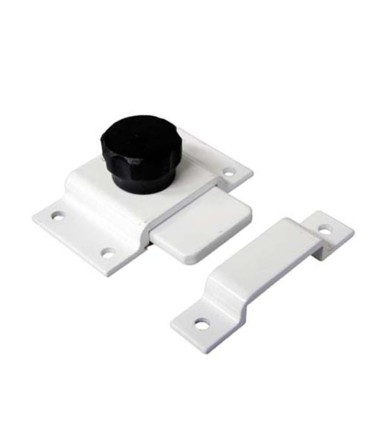 PASADOR CRUZ. LACADO BLANCO/NEGRO