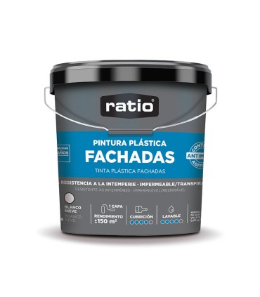 PINTURA FACHADAS 6 AÑOS BRICO RATIO 15L