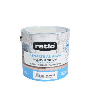 ESMALTE ACRIL. STDO MULT. BL. RATIO 2,5L