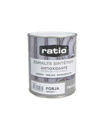 ESMALTE SINT. ANTIOX. FORJA  RATIO 750ML