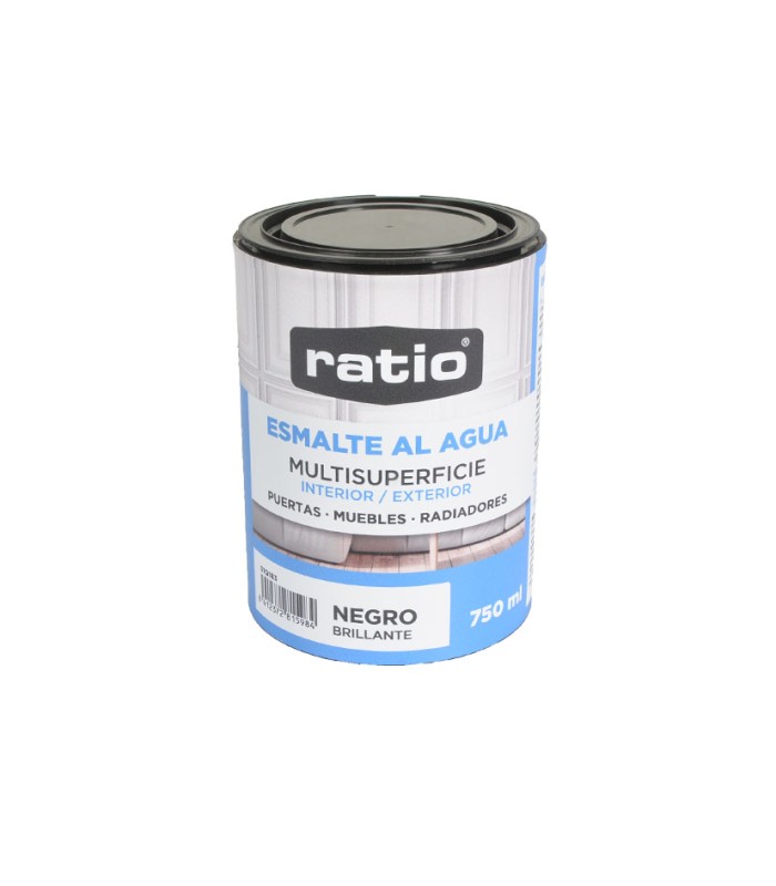 ESMALTE ACRIL.BTE MULT.NG.RATIO 750ML