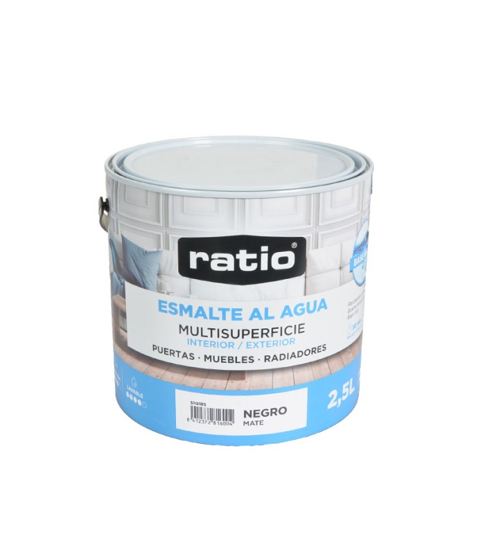 ESMALTE ACRIL.MATE MULT.NG.RATIO 2.5L