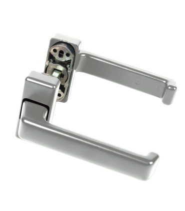 MANUBRIO ALUMINIO LACADO PLATA M.2080.