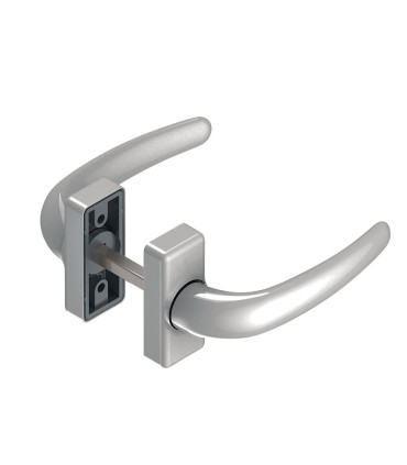 MANUBRIO ALUMINIO PLATA. M. 6080