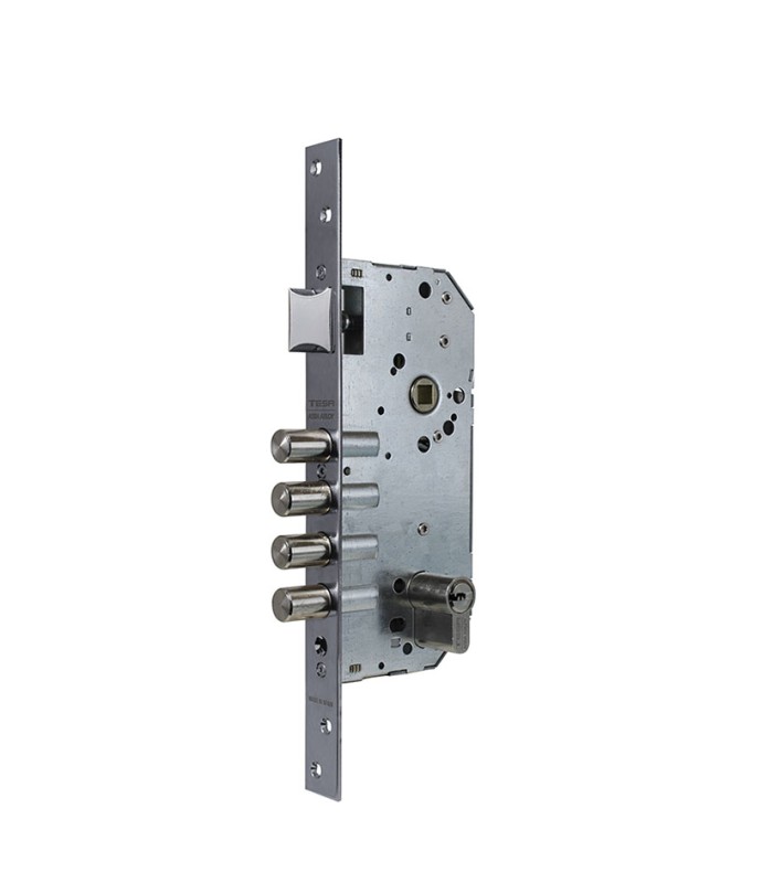 CERRADURA SEG. M.R200B. CIL. 70 MM. INOX