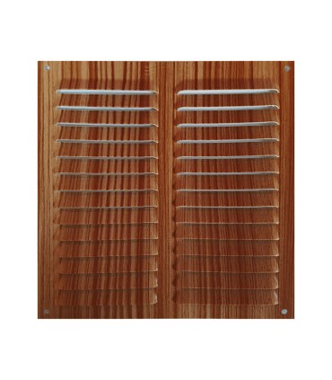 REJILLA VENT.ALUM.S/PEST.20X20 M.OSCURA