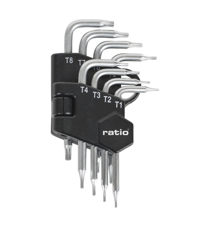LLAVES TORX SEG.JGO.8 PRECIS.RATIO