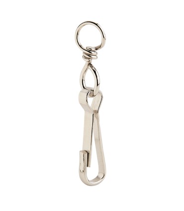 MOSQUETON NIQUELADO C/TORNIQ.30MM.