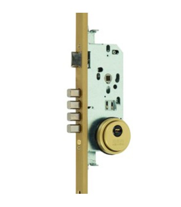 CERRADURA EMBUTIR 3 PUNTOS NIQUELADO