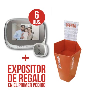 6 MIRILLA DIGITAL P.4,3" CON EXPOSITOR