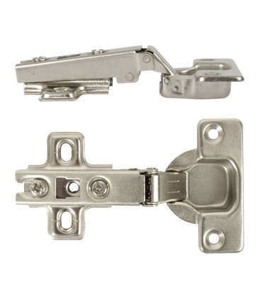 BISAGRA CAZOLETA BRAZO RECTO 26 MM.