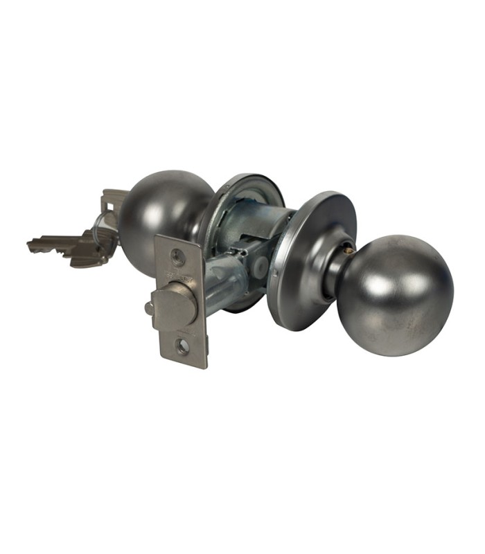 CERRADURA POMOS. MOD.3902. 60/70.CR. MAT