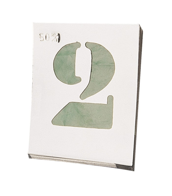 NUMERACION EGYPT ALUMINIO ROTULAR 40MM.