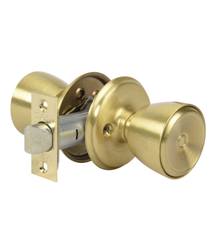 CERRADURA POMOS 508-3-3-60. LATON.  MCM