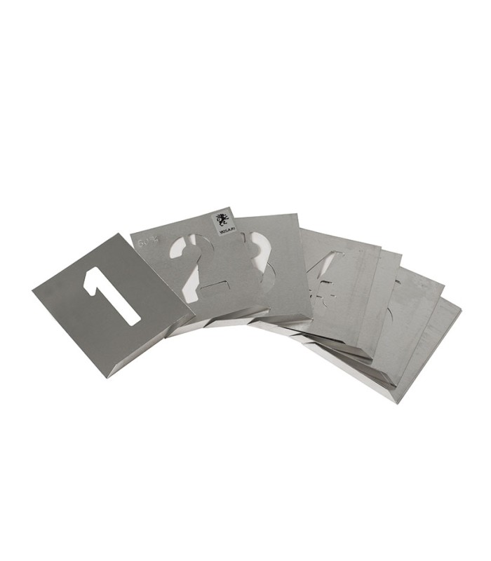 NUMERACION ARIAL ALUMINIO P/ROTULAR 60MM