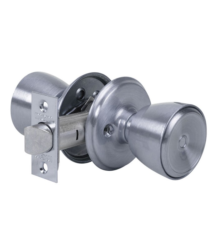 CERRADURA POMOS 508-4-4-70.  INOX MCM