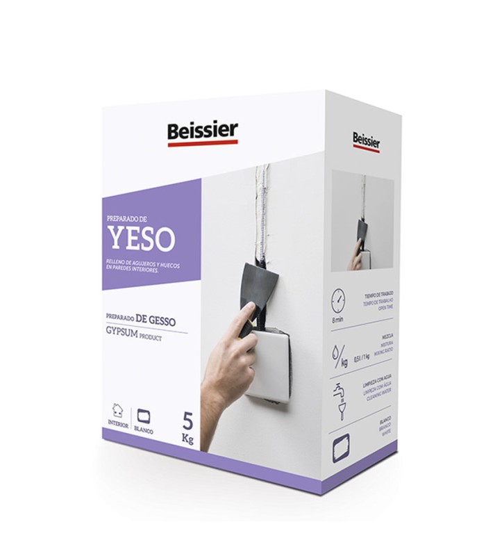 YESO P/RELLENOS  FIJACIONES  5 KG