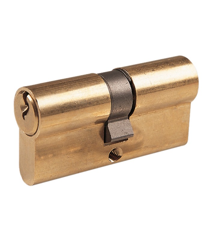 CILINDRO YL5 30x30MM EXCENT. 15MM. LATON