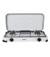 COCINA PORTÁTIL GAS 2 FUEGOS. HABITEX