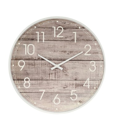 RELOJ PARED MADERA 60X60X45CM