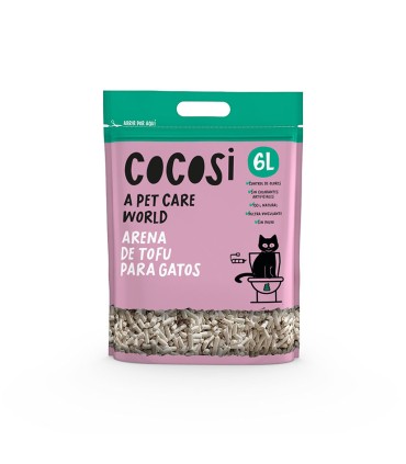 ARENA VEGETAL TOFU GATOS COCOSI 6L