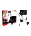 BARBACOA CARBÓN Ø 38 X H 60 CM. C/RUEDAS