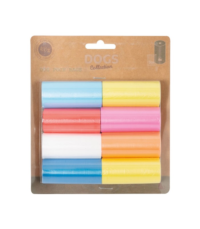 BOLSITAS HIGIÉNICAS PARA PERRO 8 ROLLOS