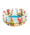 PISCINA BEBE DINO  3 ANILLAS 61x22CM