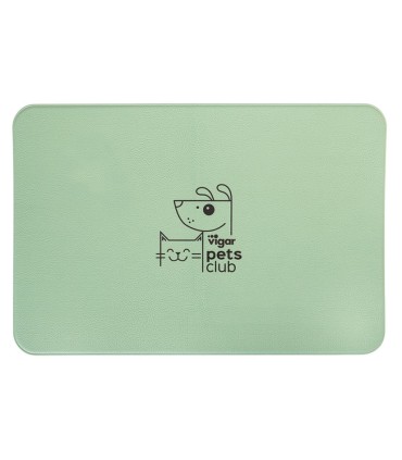 ALFOMBRILLA COMEDERO PETS CLUB VERDE