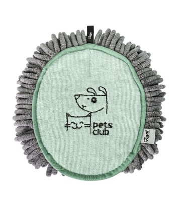 MANOPLA MICROFIBRA PETS CLUB VERDE