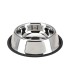 COMEDERO INOX. PERROS 25 CM