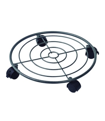 SOPORTE MET. RUEDAS LISTA Ø35CMXH.6,5CM