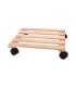 SOPORTE MADER. MACET.C/RUEDAS 28x28x8 CM