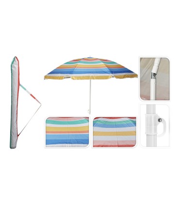 SOMBRILLA PLAYA C. SURT. Ø170