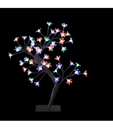 ÁRBOL DE NAVIDAD PRUNUS 48 LEDS 45 CM.