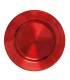 BAJO PLATO PP 33 CM. ROJO