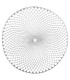 MANTEL INDIVIDUAL REDONDO 38 CM. PLATA