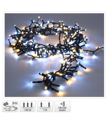 ILUMINACION 400 LED FRIO/CALIDO ALTERNO