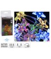 ILUMINACION 40 LEDS ESTRELLAS MULTICOLOR