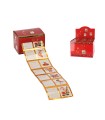 SET 60 ETIQUETAS REGALO NAVIDAD SURTIDAS