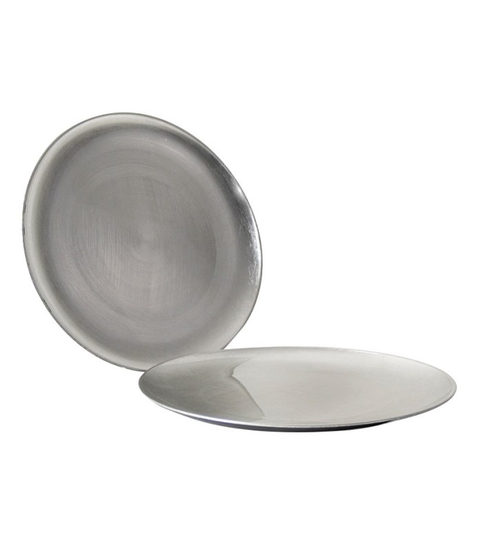 BAJO PLATO 33 CM. PLATA