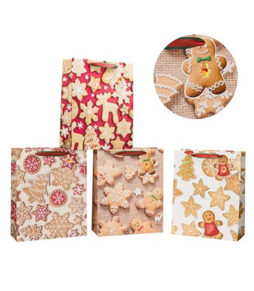 BOLSA REGALO DECORADA DASH 24X18 CM.