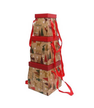 SET 3 CAJAS C/ASAS MOI