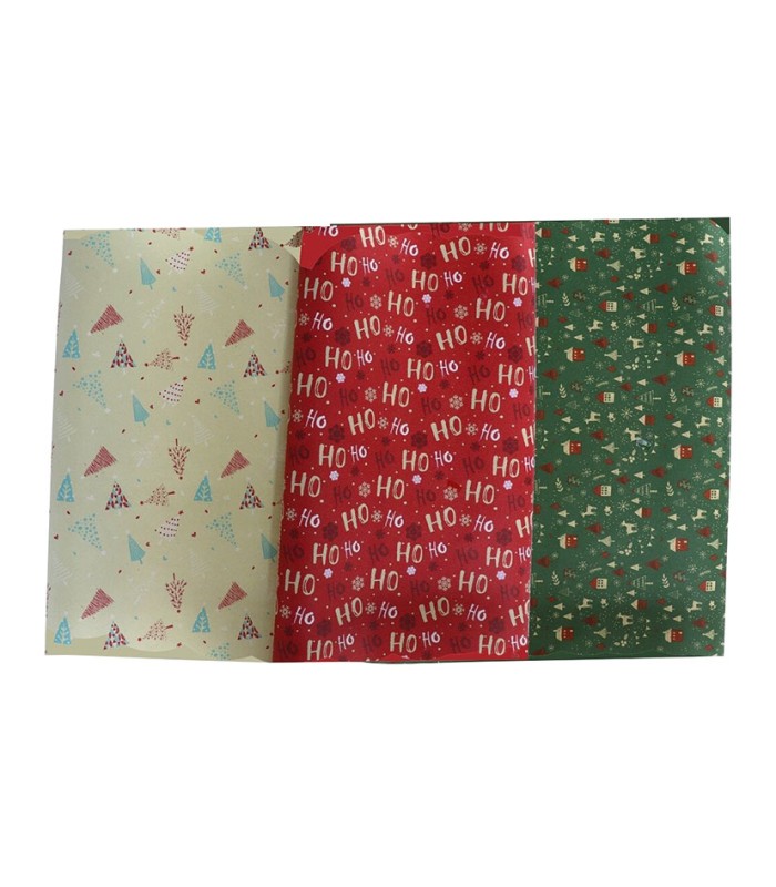 CAJA 50 ROLLOS PAPEL REGALO KRAFT 3M.