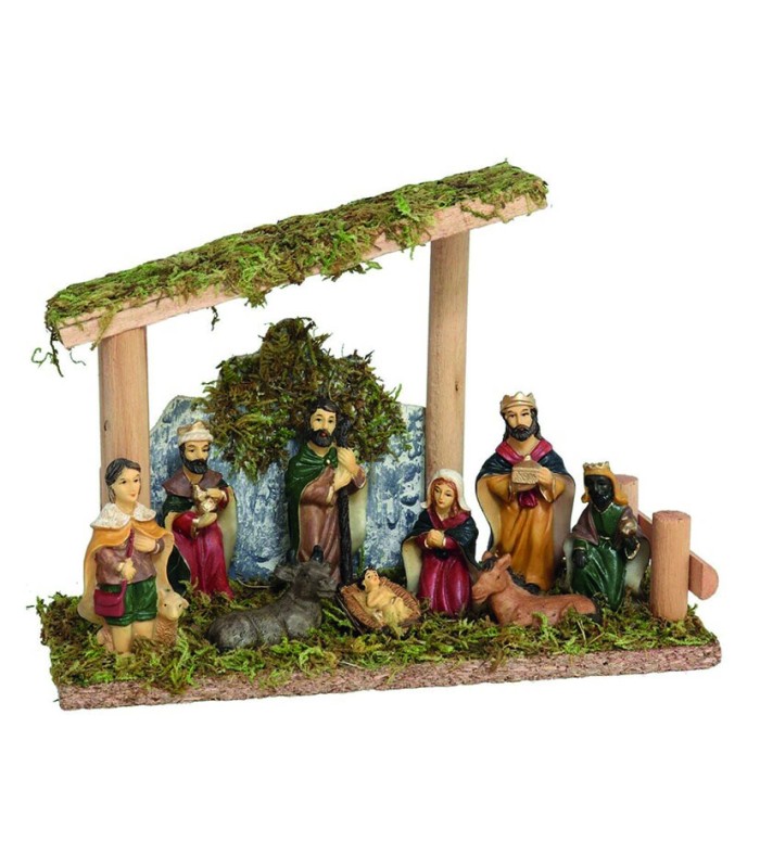 NACIMIENTO 9 PIEZAS. 15 CM.