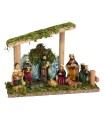 NACIMIENTO 9 PIEZAS. 15 CM.