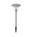 ESTACA LED SOLAR INOX  Ø 14XH47CM