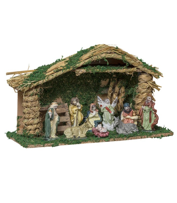 PORTAL DE BELEN 9 FIGURAS 38XH.22,5CM.